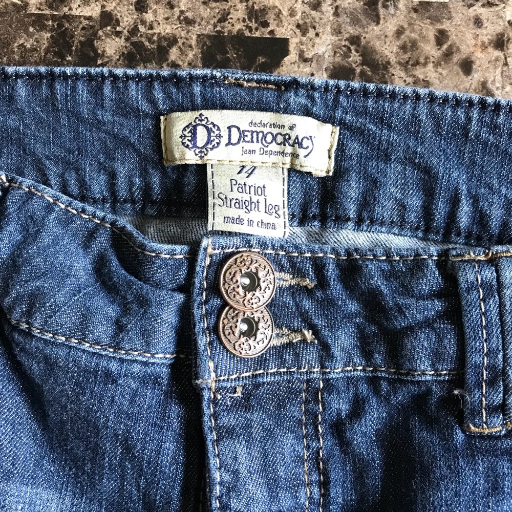 **Democracy Patriot Straight Leg Jeans** - Picture 5 of 8
